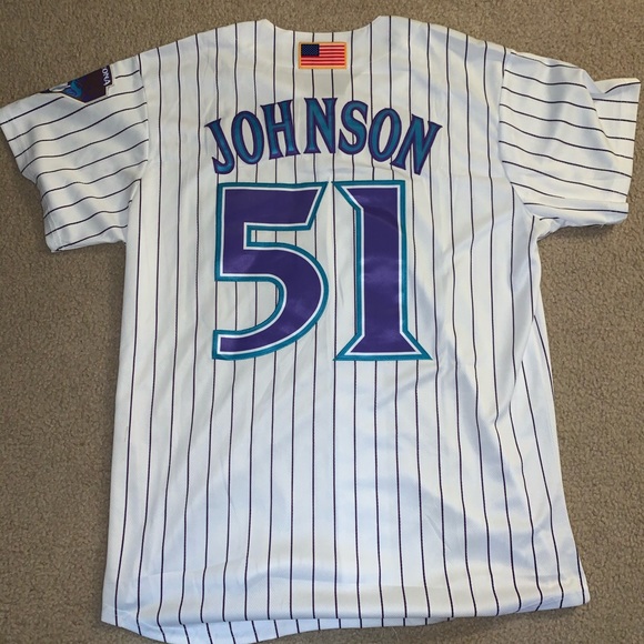 randy johnson diamondbacks jersey